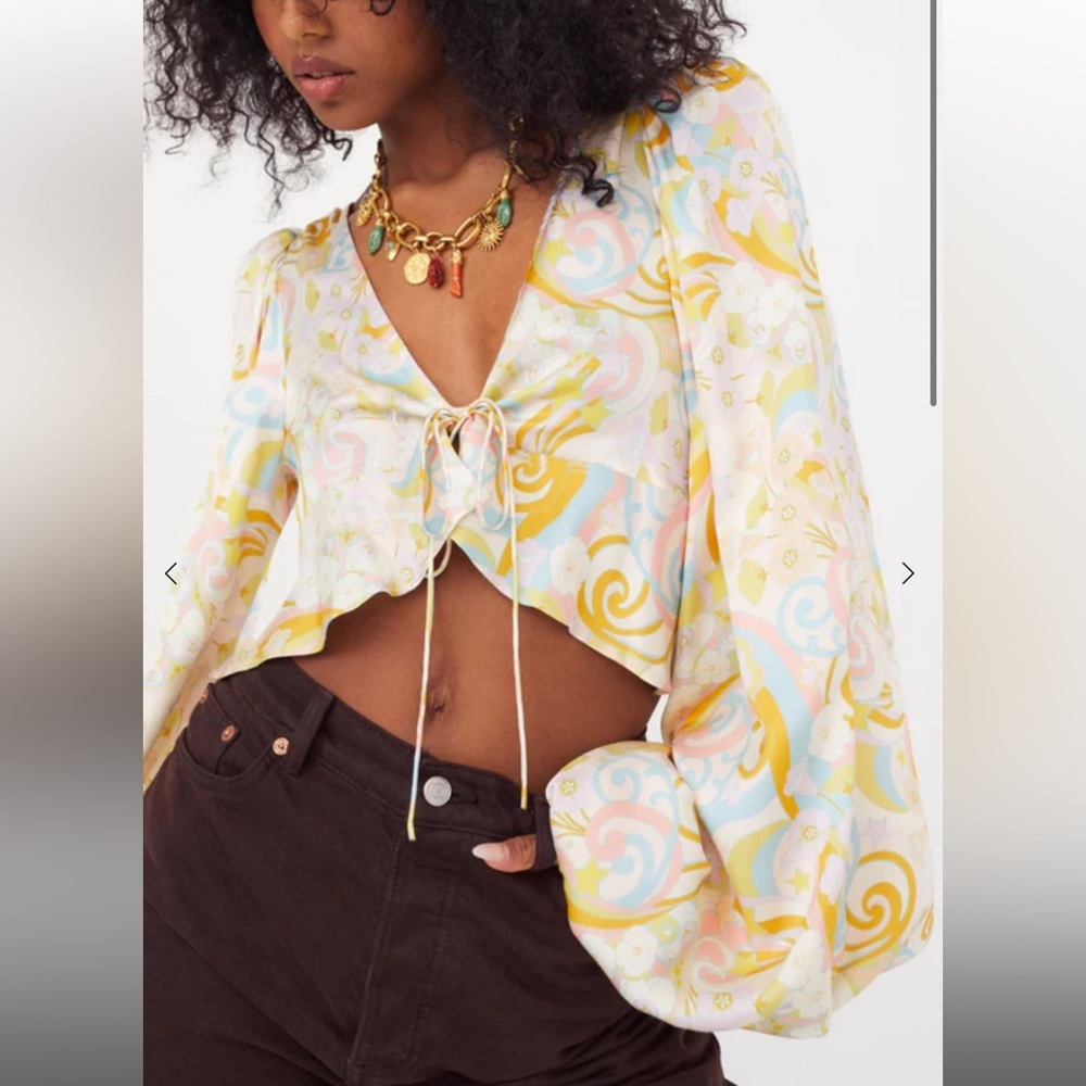 For Love and Lemons Marcia top